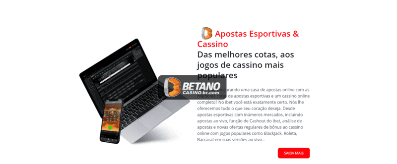 Bônus e promoções do cassino online Betano